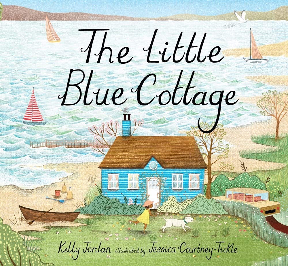 the little blue cottage summer picture book for kids