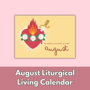 august immaculate heart of mary