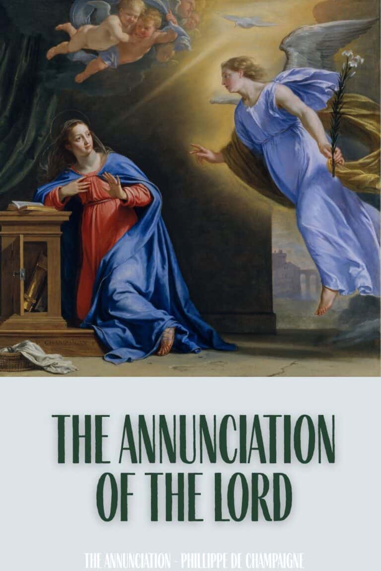 Solemnity of the Annunciation of the Lord