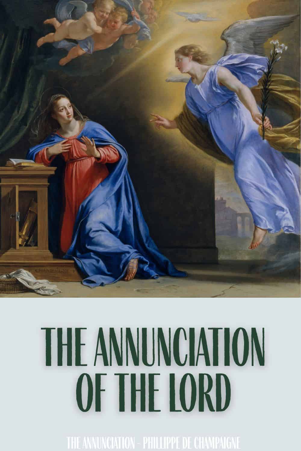 Solemnity of the Annunciation of the Lord