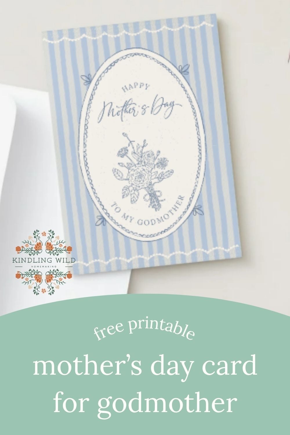 Happy Mother’s Day Card For Godmother (free Printable)