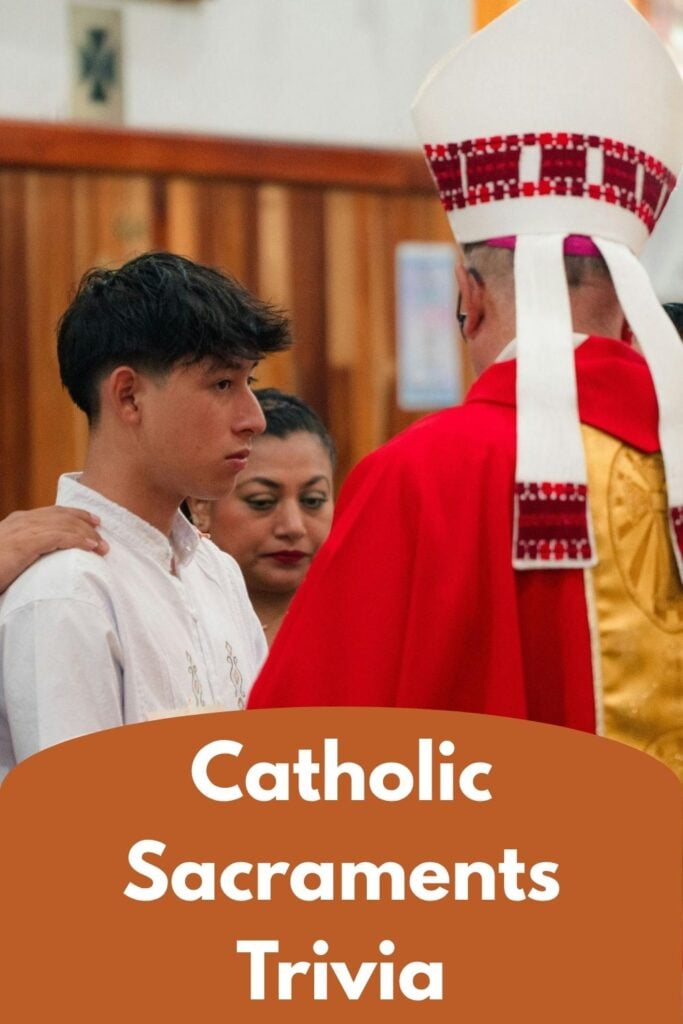 bishop confirming a candidate
